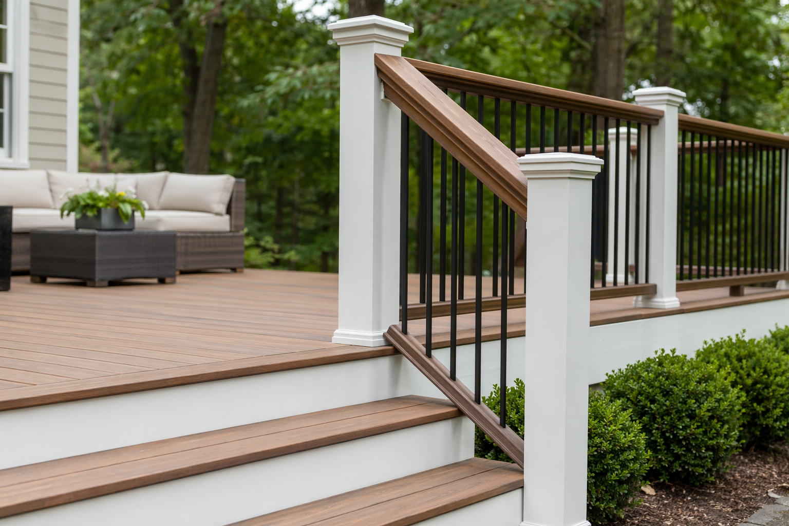 Deck and exterior carpentry